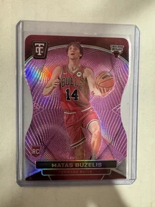 2024-25 Panini Totally Certified Matas Buzelis RC #174 Pink Die-Cut #'d /125 - Picture 1 of 2