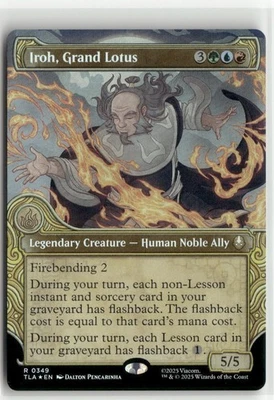Iroh, Grand Lotus Showcase FOIL Avatar The Last Airbender MTG NM - Image 1 of 2