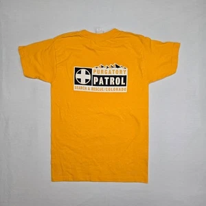 Vintage Purgatory Search & Rescue Shirt Youth Medium CO Colorado Ski Tee - Picture 1 of 5