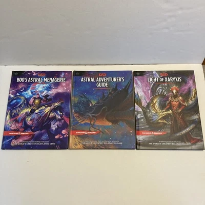 LOTE de Dungeons & Dragons Light of Xaryxis, Boo's Astral Menagerie, Guía de Aventura Foto 1 de 4