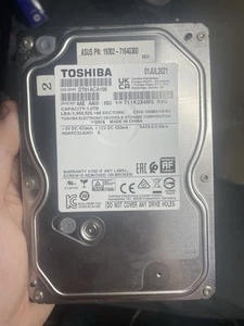 Toshiba DT01ACA100 1TB SATA III 5400 RPM 2.5" Internal HDD, HP P/N 661699-001 - Picture 1 of 2