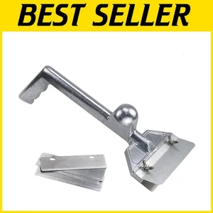 Heavy-Duty Grill Scraper Set with 5 Replacement Blades for Easy Griddle Cleaning - Picture 1 of 9