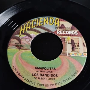 Los Bandidos AMAPOLITAS AMOR AMOR NICE 45 VG- VINYL RECORD 1982 HEAR! - Picture 1 of 2