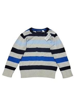 The Children's Place Toddler Boy Striped Sweater Size 2T Pullover Crewneck New - Image 1 of 4