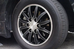 Left Right Carbon Tuning Wheel Sticker 17'' 1Set For Kia Sedona : G Carnival - Picture 1 of 1