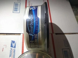 45 Optical Quantum 6x 25GB Blue Blu-ray BD-R Logo Top Blank Disc OQBDR06LT-25 - Picture 1 of 6