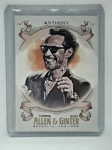 Marc Anthony 2021 Topps Allen & Ginter Baseball - #269 - Actor & Musician - Picture 1 of 2