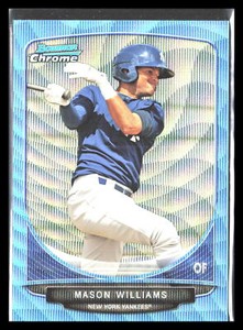 Mason Williams 2013 Bowman Draft Picks & Prospects Blue Wave #TP-3 Draft Chrome