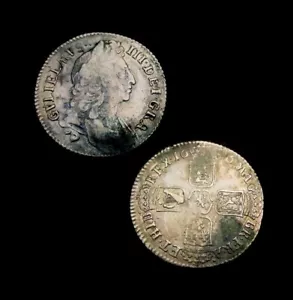 X259: 1696 William III Silver Shilling. Spink 3497 - Picture 1 of 1