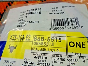 GENUINE GM FRONT PUMP SEAL 868-5515 8585515 - Foto 1 di 2