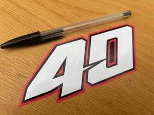 Raccoglitore Darryn numero gara 40 (medio) - VENDITORE UK - Foto 1 di 1