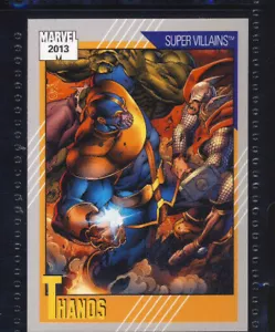 2013 Marvel Fleer Retro 1991 Marvel Universe Card #20 Thanos - Imagen 1 de 1