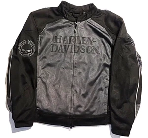 Harley-Davidson® Men's Size XL Riding Mesh Jacket, Willie G. Skull, 98092-15VM - Picture 1 of 21