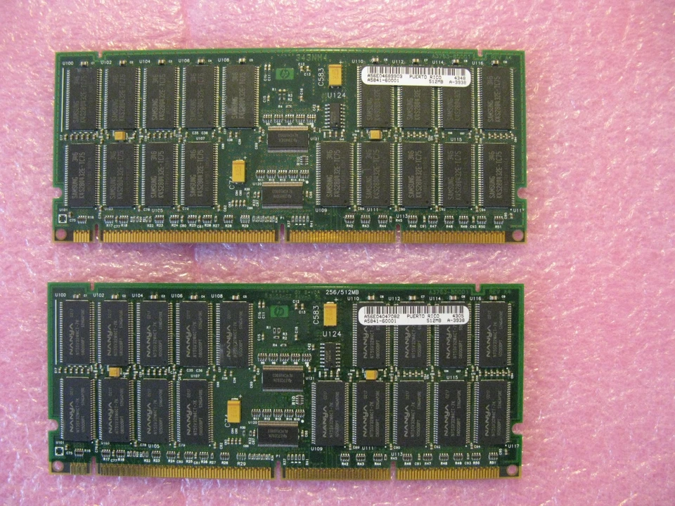 HP A5841-60001 1GB Kit ( 2 * 512MB Memory Dimm ) - L2601-C - Image 1 of 2