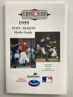 Cape Cod Baseball League - Official 1999 Media Guide CCBL 64 pages - Image 1 of 3