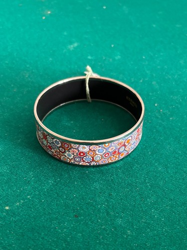 HERMÈS Raro Bracciale Hermes Autentico Colore Smalto Donna Raro Bracciale Multicolore