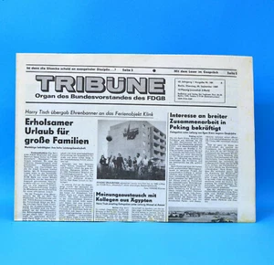 Tribüne 26. September 1989 zum Geburtstag zur Hochzeit 26.09.1989 DDR 26.9.1989 - Bild 1 von 1