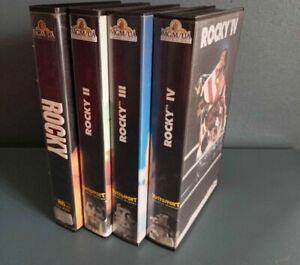 VHS Rocky Serie Film Completa