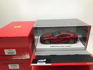 BBR RACELINE73 FERRARI 812 SUPERFAST 2017 #7/10 -GOLD 1:18- HIGH QUALITY IN BOX - Picture 1 of 17