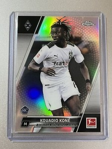 Kouadio Kone  Borussia Monchengladbach  Topps Chrome Soccer 21/22  ROOKIE SILVER