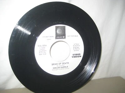 Childe Harold/ Brink of Death/ DJL 3084/ 1968/ 45/ 7 "/ Limelight - Image 1 of 2