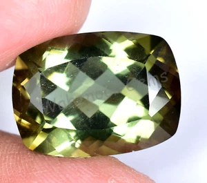 Cojín Hiddenita Natural Kuncita 18.30 Ct Certificado Raro Encontrado Piedra Preciosa Suelta - Imagen 1 de 8