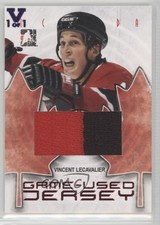 2007-08 ITG O Canada Game-Used Jersey Vault Purple 1/1 Vincent Lecavalier a3q
