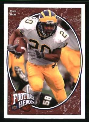 Mike Hart 2008 Upper Deck Heroes #181 FOOTBALL Card - Image 1 of 2