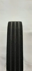 ELASTICO RIGATO CON GOMMINO NERO - MM 30 - ROT DA 10 MT - Picture 1 of 1