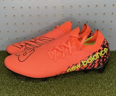 New Balance Mens Furon v7 Destroy FG Soccer Cleats SF2FDF7 Black Orange Size 6.5 - Image 1 of 4