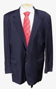 Blazer Abrigo Deportivo JOS A BANK Traveler’s Hombre Sólido Azul Marino Lana Talla 50 XL - Imagen 1 de 10