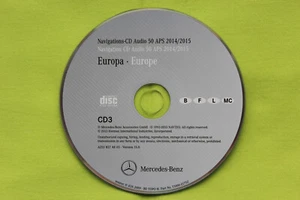 CD NAVIGATION MERCEDES BENZ AUDIO 50 APS BELGIEN FRANKREICH 2015 CLS E SLK NTG 1 - Bild 1 von 2