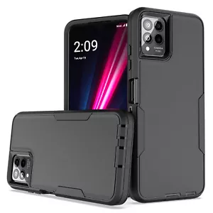 Per REVVL 6 Pro 5G 6 (T-Mobile) nuova custodia posteriore in TPU armatura ibrida antiurto - Foto 1 di 18