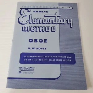 Rubank Elementary Method Oboe Songbook Sheet Music N. W. Hovey Course - Picture 1 of 7