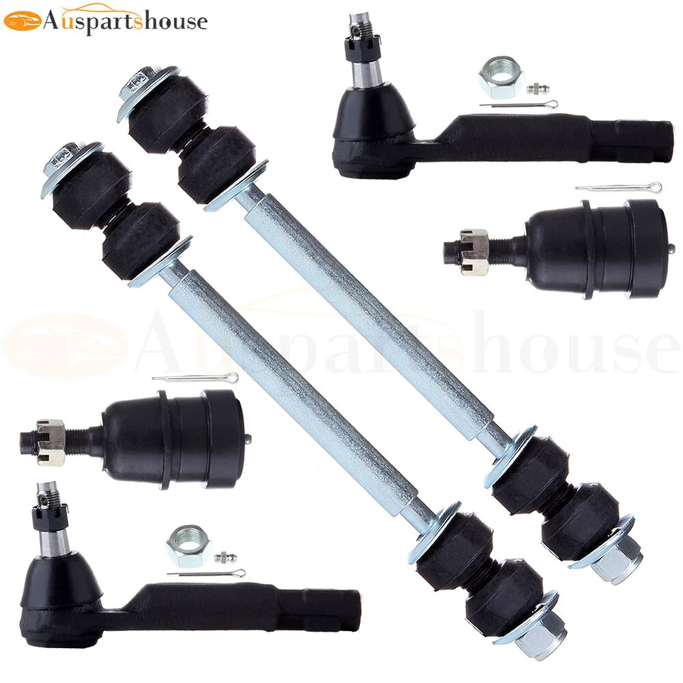 Kit de 6 rótulas inferiores delanteras para Ford Mustang 82-93 barra estabilizadora barra estabilizadora barra de amarre extremo Foto 1 de 4