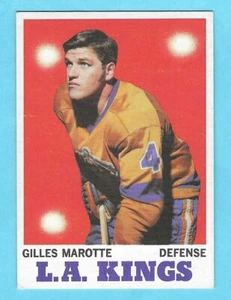 1970-71 Topps 34 Gilles Marotte Los Angeles Kings! NM-MT! *SET BREAK* - Bild 1 von 2