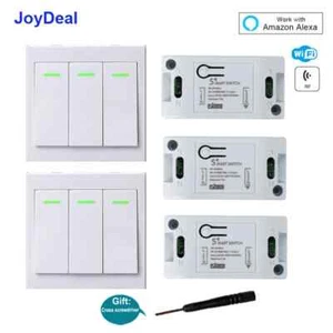 Smart Wifi RF 433MHz 1CH Relay Remote Control Switch Receiver 10A 110V Wireless - Picture 1 of 19