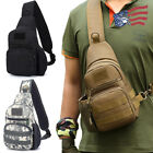 Men's Tactical Chest Pouch Military Shoulder Bag Molle Backpack Daypack Trekking