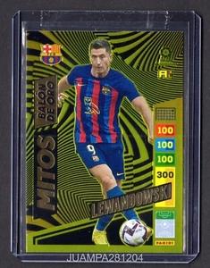 ROBERT LEWANDOWSKI MITOS BALON DE ORO 2022-23 CROMO PANINI ADRENALYN LIGA 22/23 - Picture 1 of 2