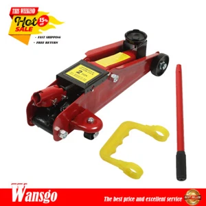 New Universal Hydraulic Floor Jack Trolley Low Profile Car Quick Lifting 2 Ton - Picture 1 of 14