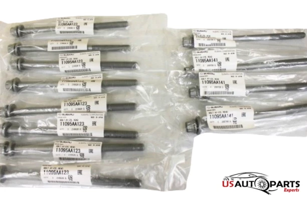 Original Subaru - Kit de 12 pernos de cabeza para Impreza Forester Outback Legacy 2.5 04-12 Foto 1 de 4