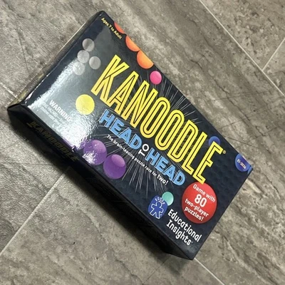 Kanoodle Cabeza a Cabeza Dos Jugadores Puzzle Juego Rompecabezas Desafío 80 Puzzles Foto 1 de 4