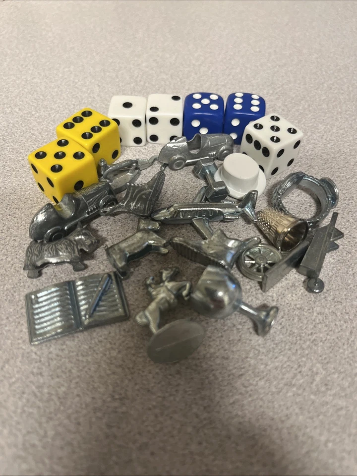 Monopoly Board Game Replacement Pieces - Image 1 of 3