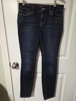 Lucky Brand Leyla Skinny Size 2/26 Women's Ankle Jeans Dark Wash EUC - Image 1 of 4