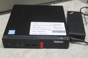 Lenovo ThinkCentre M710q Tiny i5-6500T@2.5GHz 8GB RAM 256GB SSD WiFi ~ W10P - Picture 1 of 13