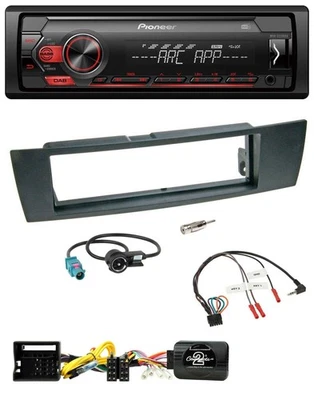 Pioneer DAB 1DIN MP3 Lenkrad USB Autoradio für BMW 1er E87 3er E90-3 X1 E84 - Bild 1 von 4