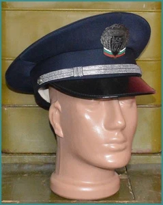 Bulgarian Police officer uniform Visor Cap sz. 57 - Picture 1 of 4