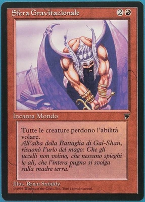 Gravity Sphere Legends (ITALIAN) NM (Reserved List MTG Card) (415429) ABUGames - Image 1 of 2