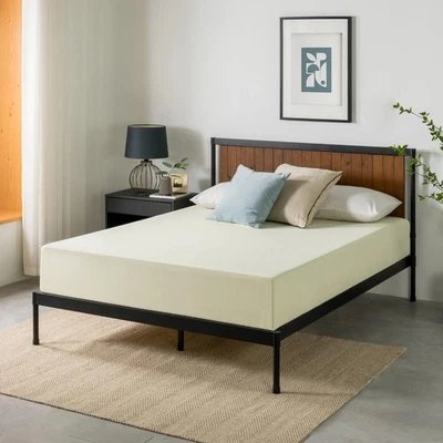 10" Zinus Cooling Airflow Gel Memory Foam Mattress In A Box Bedding King Size - Image 1 of 4