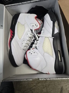 Air Jordan 5 Herren Retro Fire Red Sneaker - Bild 1 von 7